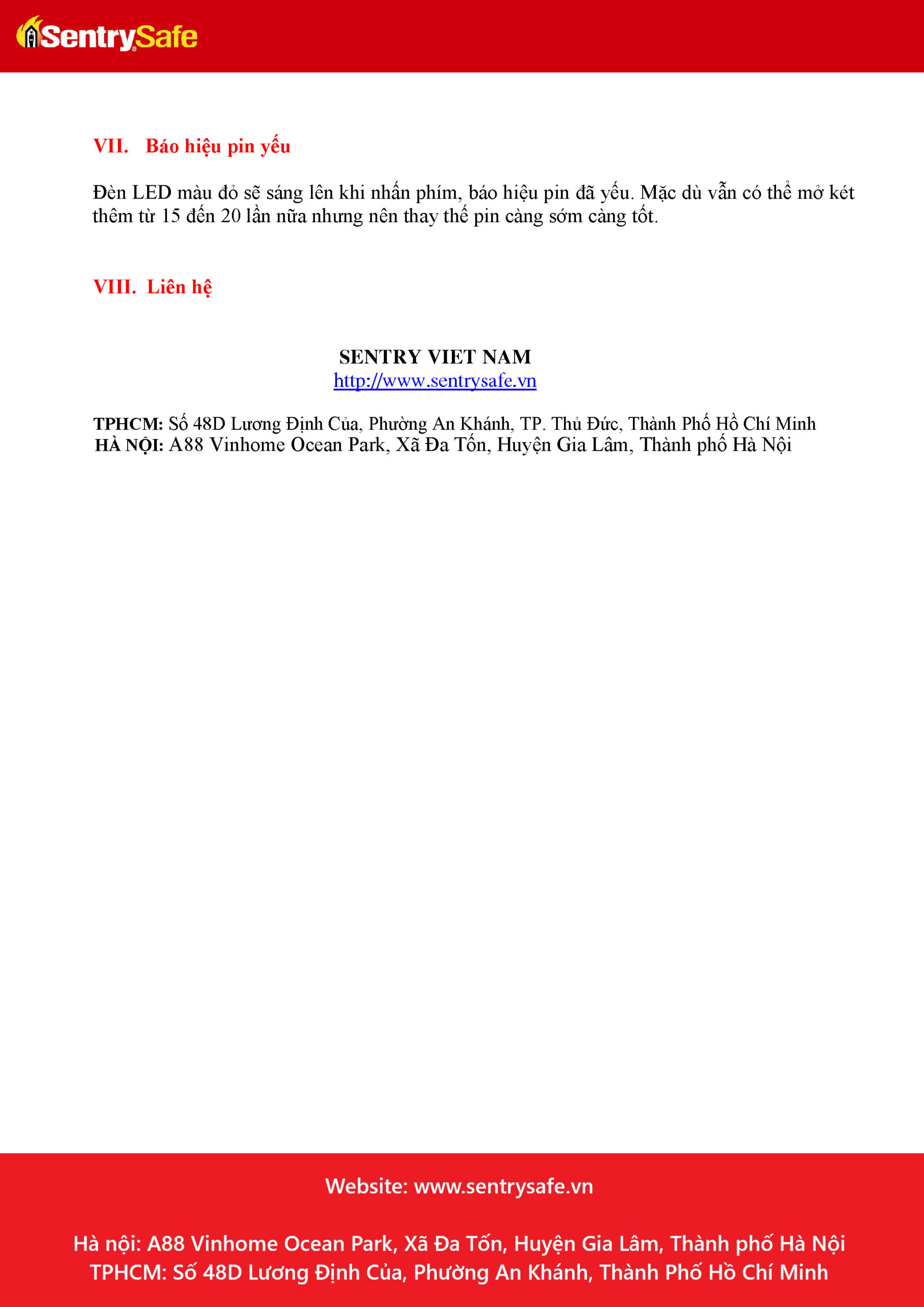 Huong dan su dung ket sat Sentrysafe X075 Page 6 scaled